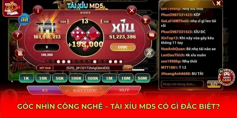 Tài xỉu MD5 ra đời như một giải pháp công nghệ hiện đại và an toàn