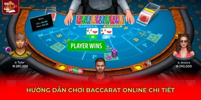 Nắm vững luật cơ bản, cách tính điểm và hiểu rõ các loại cược trong Baccarat online