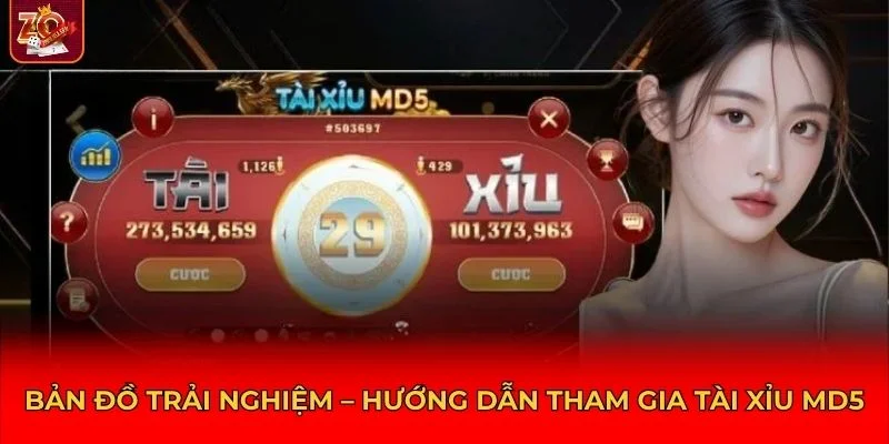 Hướng dẫn tham gia tài xỉu MD5 tại Zowin