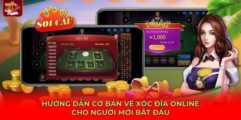Hướng dẫn cơ bản về xóc đĩa online cho người mới bắt đầu