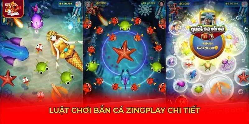 Luật chơi cũng như cơ chế vận hành của Bắn Cá Zingplay