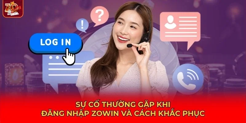 Sự cố thường gặp khi đăng nhập Zowin và cách khắc phục